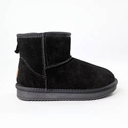 Угги замшеві зимові 586745 Чорні