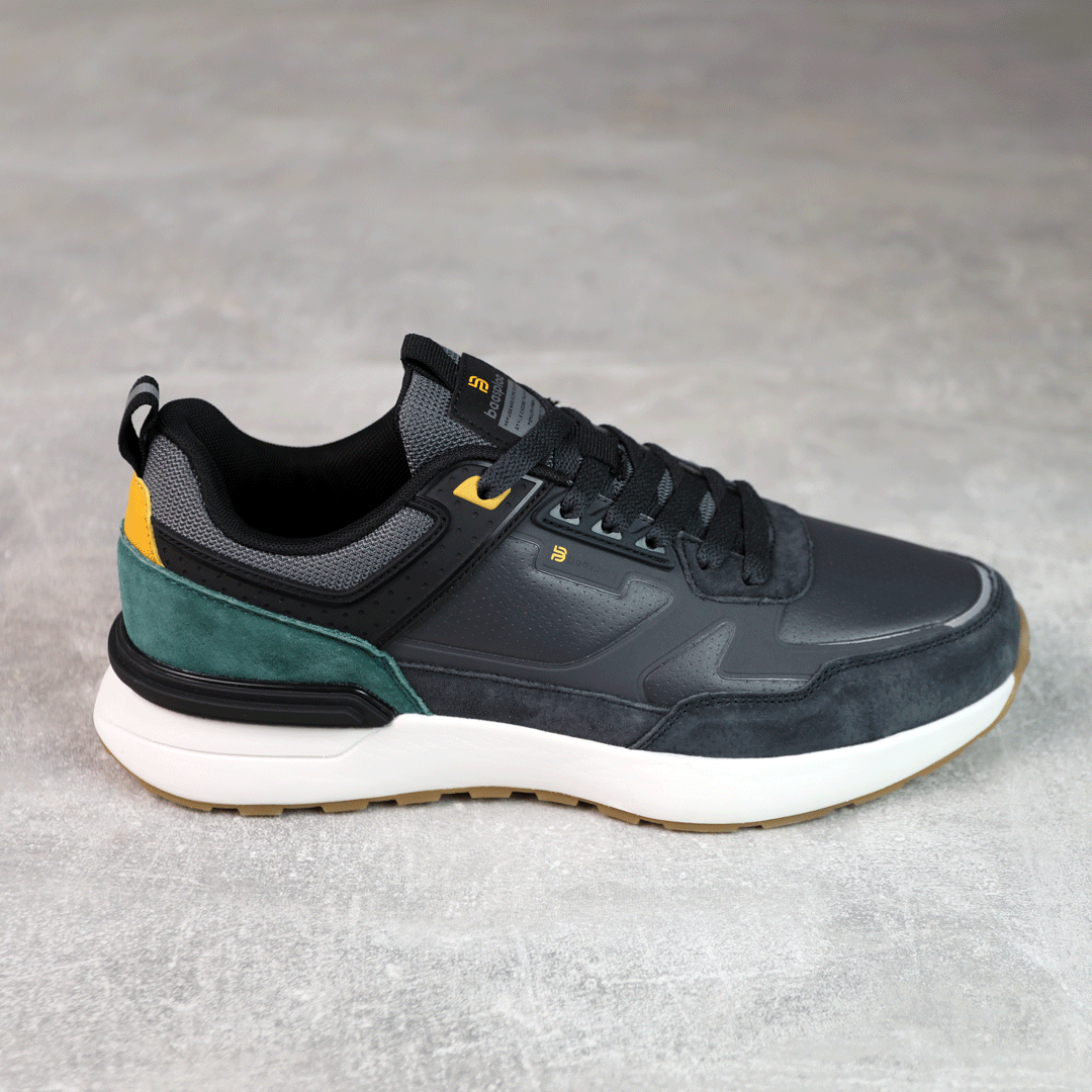 Кросівки чоловічі 588251 Темно-сині зелені, фото 1