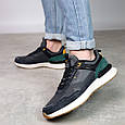 Кросівки чоловічі 588251 Темно-сині зелені, фото 7