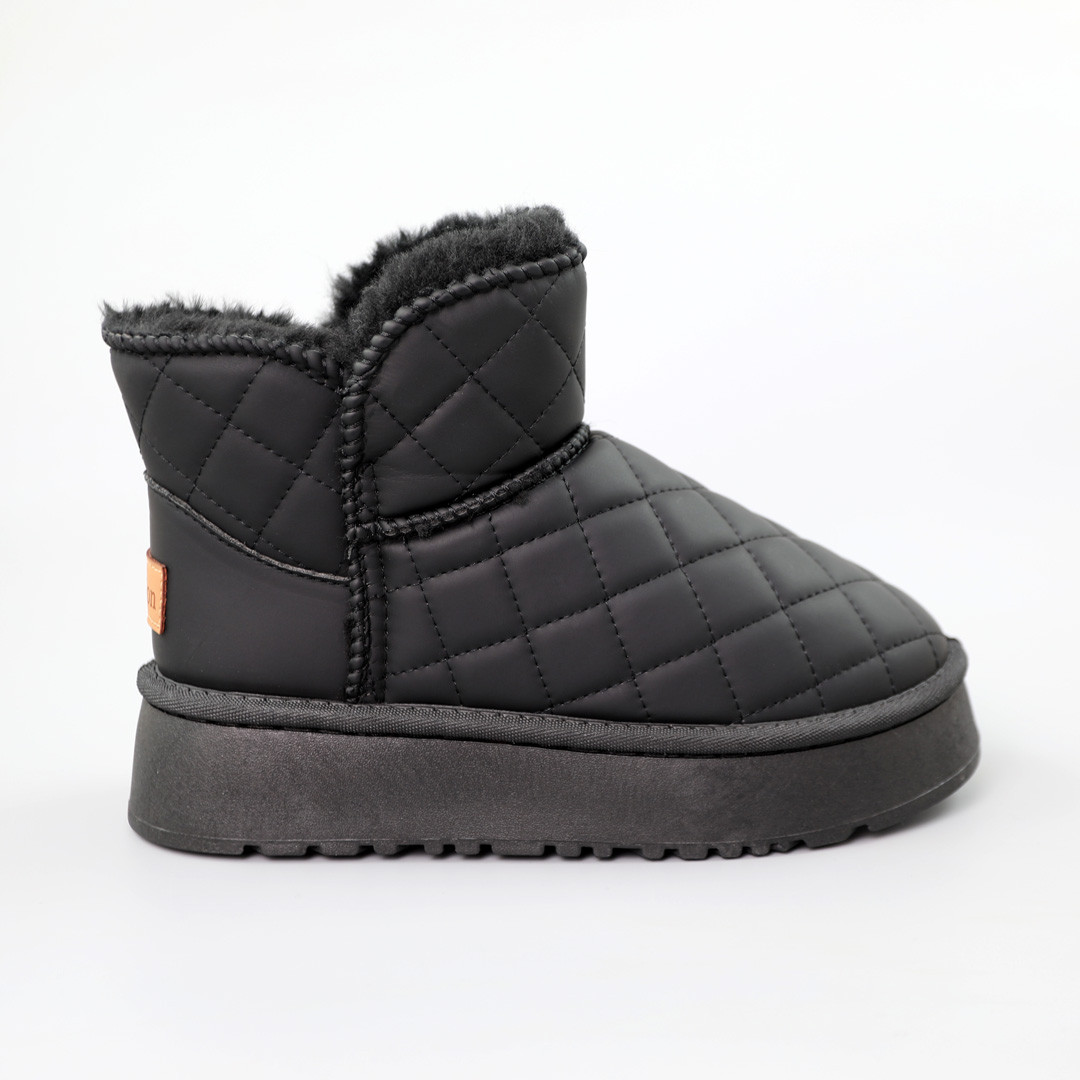 Угги жіночі 589602 Чорні, фото 1