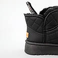 Угги жіночі 589602 Чорні, фото 7