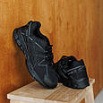 Кросівки чоловічі вологостійкі 589954 Чорні, фото 9