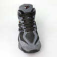 Кросівки чоловічі термо вологостійкі 590419 Сірі чорні, фото 2