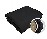 Наматрацник захисний Point Art чорний 140х190 см з закритими бортами, фото 2