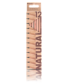 Олівці графітні "MARCO" Natural (12 шт., НB) 6000-12CB KNZ