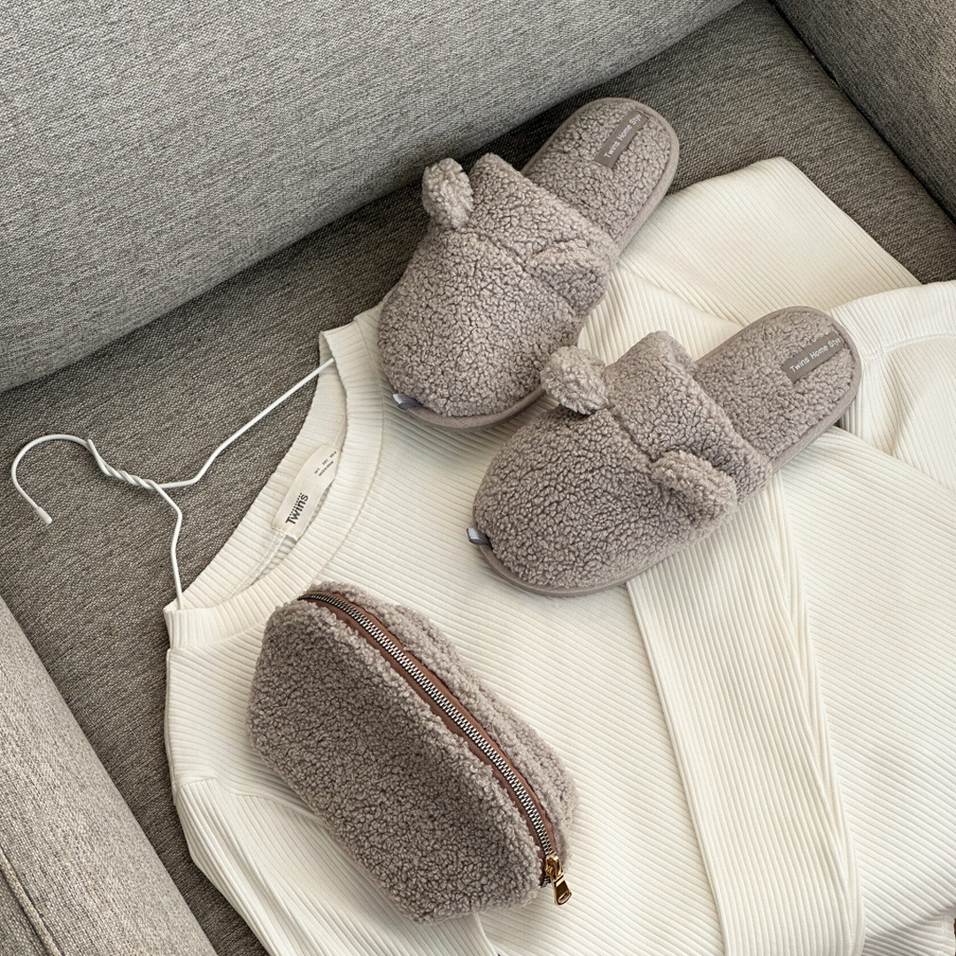 Домашні тапочки Teddi 586975 Сірі, фото 1