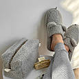 Домашні тапочки Teddi 586975 Сірі, фото 2