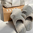 Домашні тапочки Teddi 586975 Сірі, фото 7