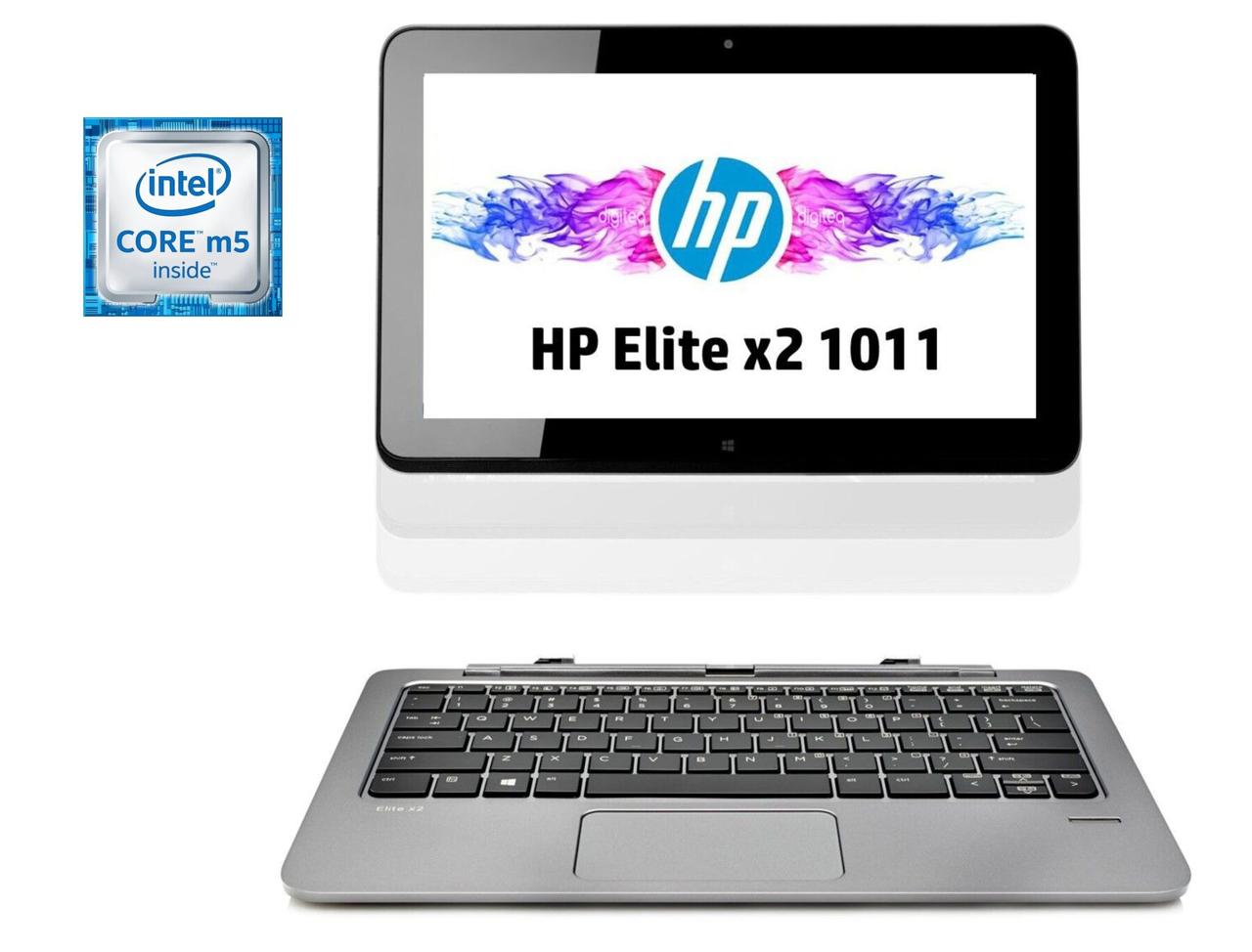 Нетбук HP Elite x2 1011 G1/ 11.6" 1920x1080 Touch/ M-5Y71/ 8GB RAM/ 256GB SSD/ HD 5300/ 2x АКБ