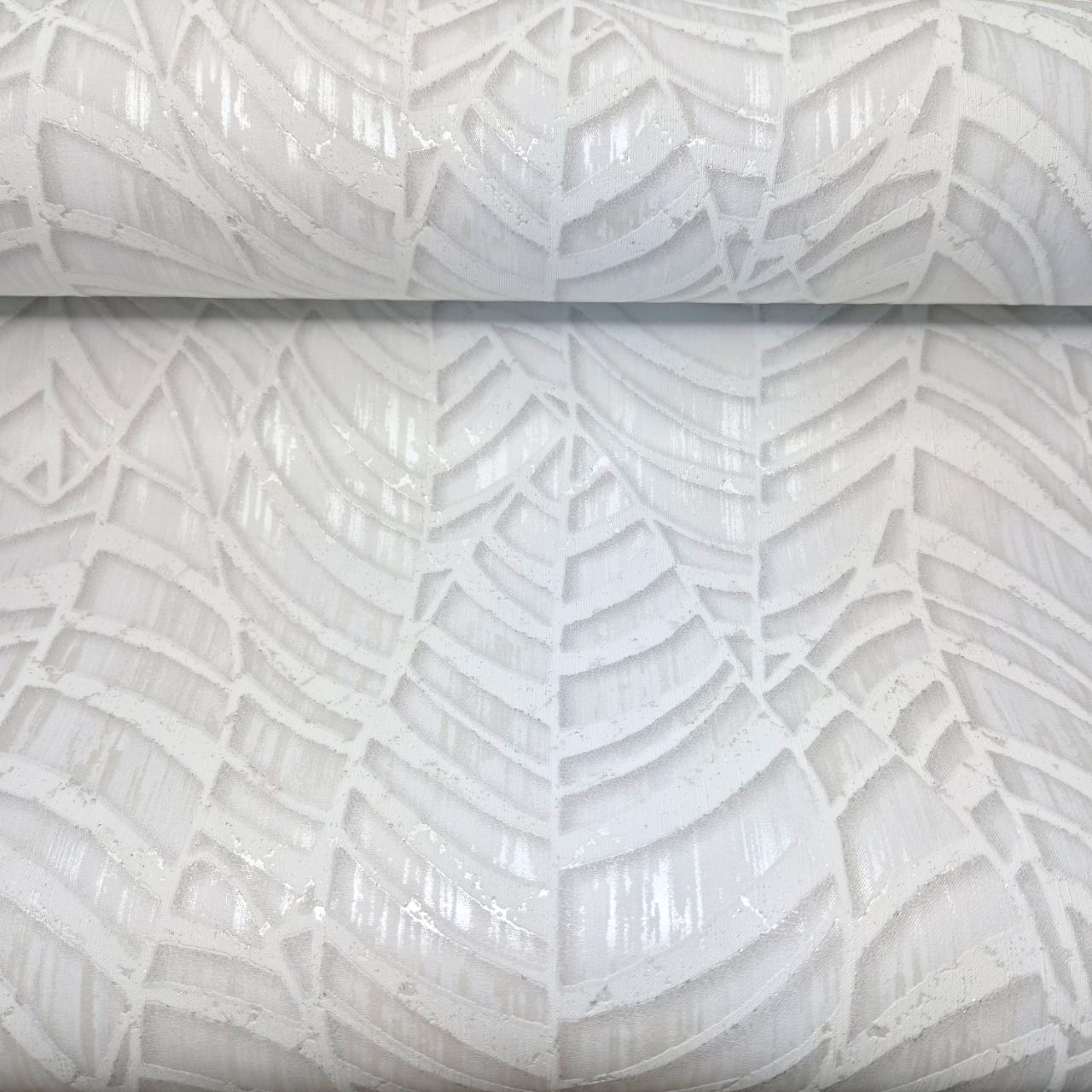 Шпалери вінілові 10.05 × 1.06 м Marburg 32922, білі для спальні, вітальні, кухні, коридору, ванної кімнати, фото 1