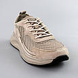 Кросівки чоловічі сітка 591671 Бежеві, фото 2
