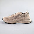 Кросівки чоловічі сітка 591671 Бежеві, фото 3