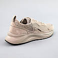 Кросівки чоловічі сітка 591671 Бежеві, фото 6