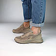Кросівки чоловічі сітка 591671 Бежеві, фото 8