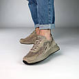 Кросівки чоловічі сітка 591671 Бежеві, фото 10