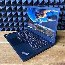 Ультрабук Lenovo ThinkPad T480/ 14" (1920x1080) Сенсорний/ Core i5-8350U/ 16 GB RAM/ 256 GB SSD/ UHD 620, фото 5