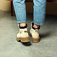 Черевики жіночі 586268 Світло-бежеві, фото 10