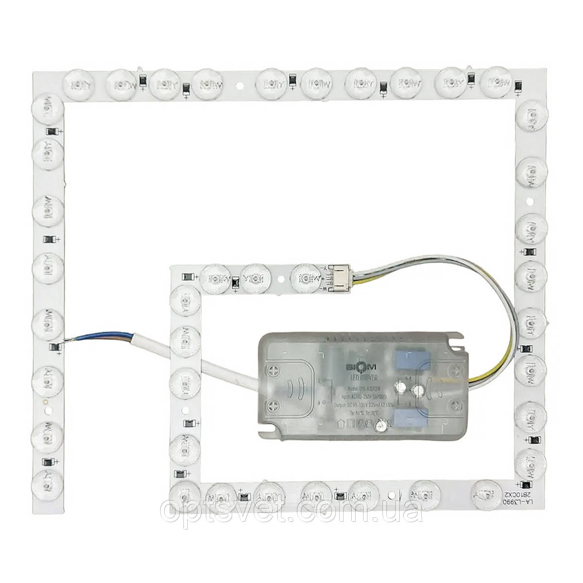 Ремкомплект для світильника SML 300х300 мм, КВАДРАТ, 50W SQSM-50