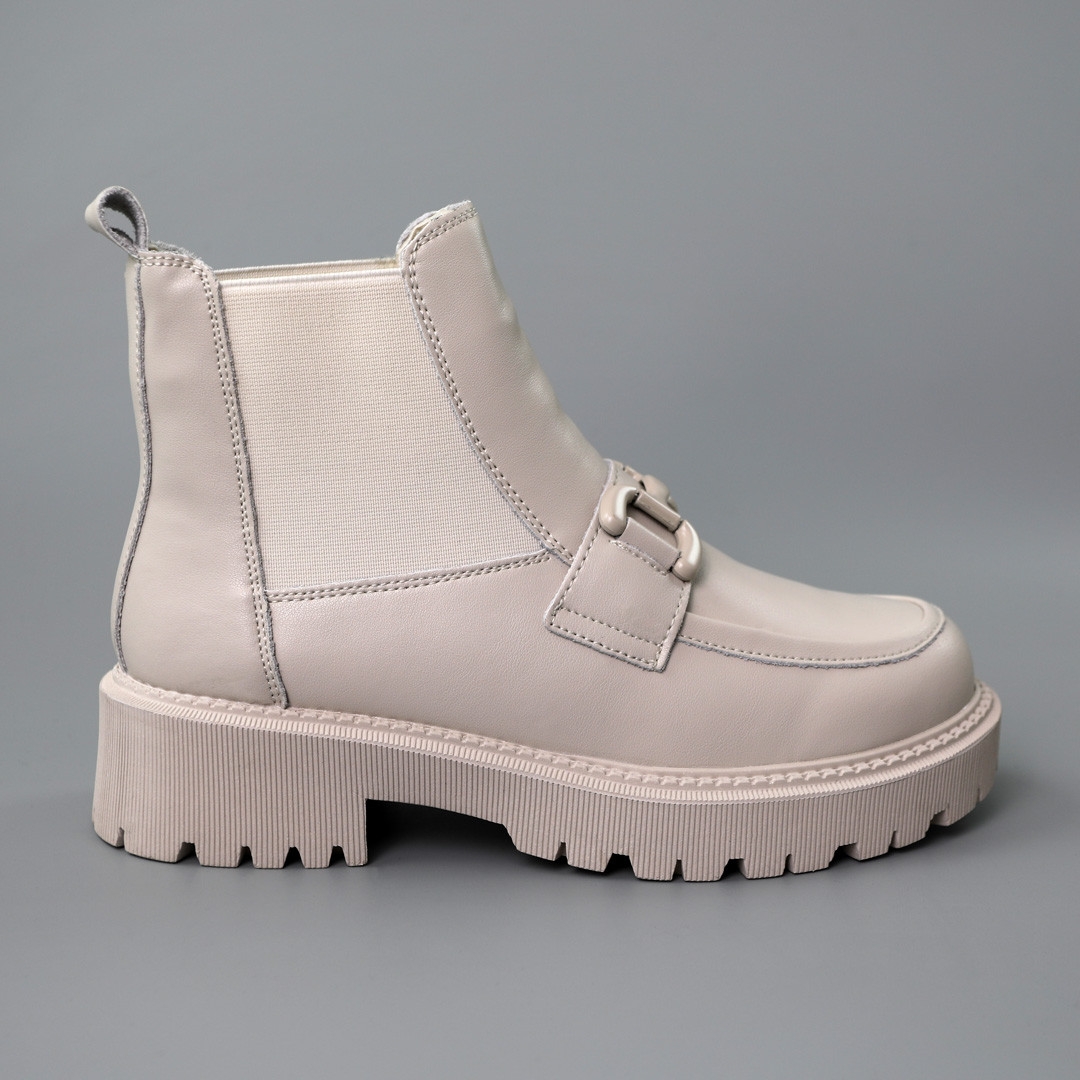 Челсі жіночі шкіряні 590778 Бежеві, фото 1