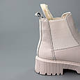 Челсі жіночі шкіряні 590778 Бежеві, фото 7