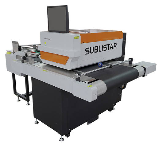 Однопрохідний принтер для гофрованого картону SUBLISTAR CPM-300 Series STAR Cardboard Printer (30 см), фото 1