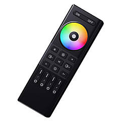 Пульт д/в Mi-light DIM+RGB+CCT 2,4G Touch 4-зонний RF Black (RL03-RFB)