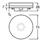 LED лампа OSRAM Star 40 120 GX53 4,7W 470lm 4000K 230V (4058075433465), фото 4