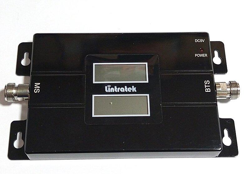 Підсилювач GSM 3G/4G сигналу двохдіапазонний LTK-1560-GW 900 + 2100 MГц з 2-ма дисплеями, 100-200 кв. м.