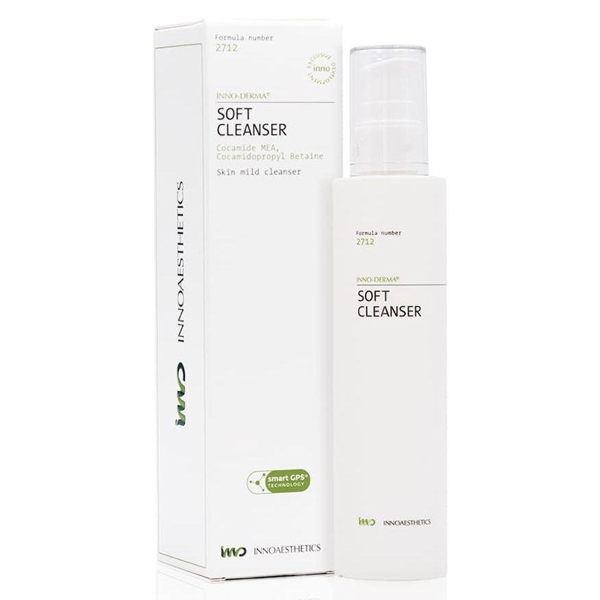 Очищувальний гель для чутливої шкіри SOFT CLEANSER Innoaesthetics, 200 мл