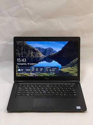 Б/в Ультрабук Dell Latitude 5480 14" 1366x768| Core i5-7200U| 8 GB RAM| 128 GB SSD| HD Graphic 620, фото 1