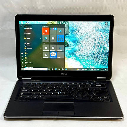 Б/в Ноутбук Б-клас Dell Latitude E7440 14" 1920x1080| Core i7-4600U| 8 GB RAM| 256 GB SSD| HD 4400, фото 1