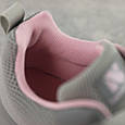 Кросівки жіночі сітка 588181 Сірі рожеві, фото 6