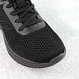 Кросівки жіночі сітка 588424 Чорні, фото 4