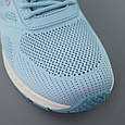 Кросівки жіночі сітка 588230 Блакитні, фото 4
