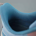 Кросівки жіночі сітка 588230 Блакитні, фото 5