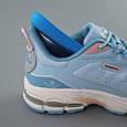 Кросівки жіночі сітка 588230 Блакитні, фото 7