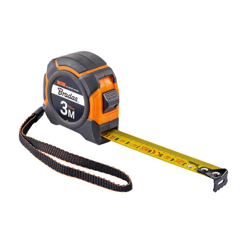 Рулетка на котушці, кінець з нержавіючої 
сталі, SNAP soft, 3м/16мм, DIY-MTS31-0316/K