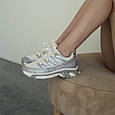 Кросівки жіночі 588841 Сірі молочні, фото 9
