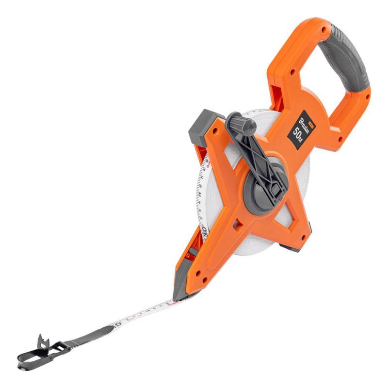 Рулетка вимірювальна, fiberglass, швидка, 50 м, 
DIY-MH12-05015F/CB