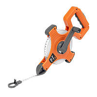 Рулетка вимірювальна, fiberglass, 30 м, DIY-MH11-03013F/CB