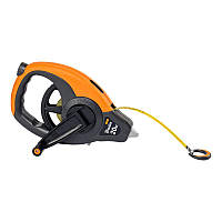 Рулетка вимірювальна, fiberglass, надшвидка, 
20 м, DIY-MH13-02013M/CB