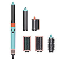 Мультисталер для волосся Airwrap Complete Long 6 насадок, блакитний X9PBL