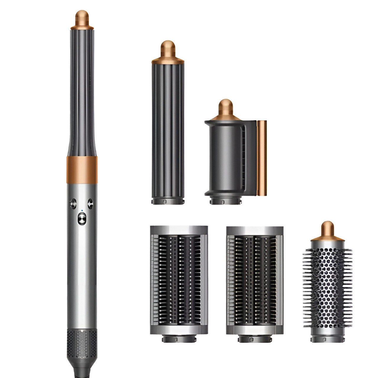 Мультисталер для волосся Airwrap Complete Long 6 насадок, сірий X9G, фото 1