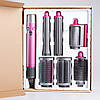 Мультисталер для волосся Airwrap Complete Long 6 насадок, рожевий X9P, фото 9