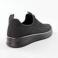 Кросівки жіночі сітка 591556 Чорні, фото 6