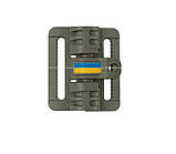 Пряжка швидкого скидання Кайман, плечова хакі, фото 2