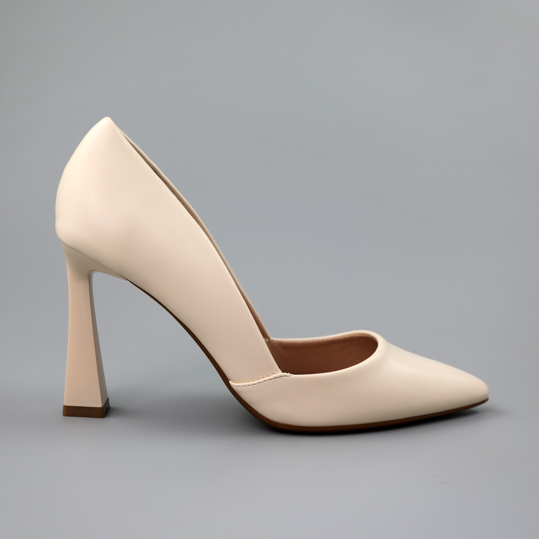 Туфлі жіночі 9 см 590234 Бежеві, фото 1