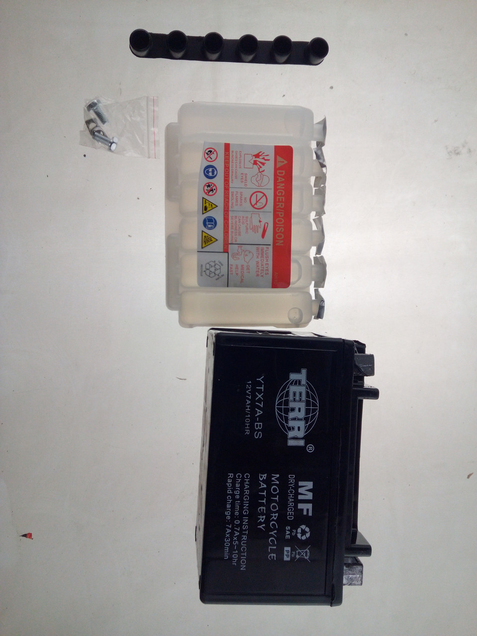 АКБ 12V 7А заливний (150x85x90) TERRY (#AKY)