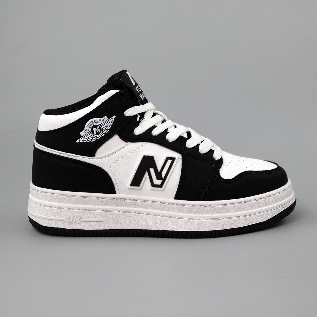 Кеди жіночі 590284 Чорно-білі, фото 1