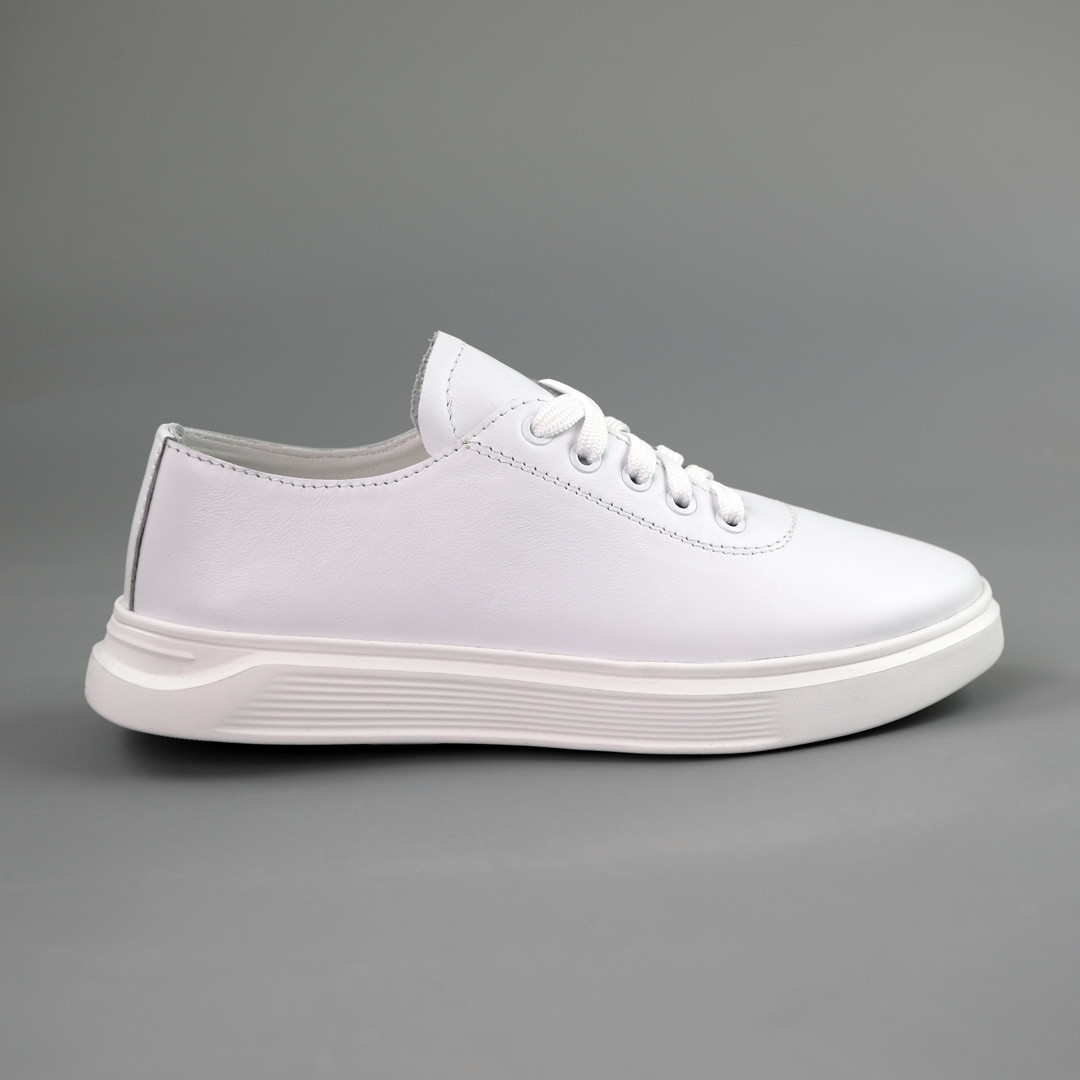 Кеди жіночі шкіряні 591364 Білі, фото 1